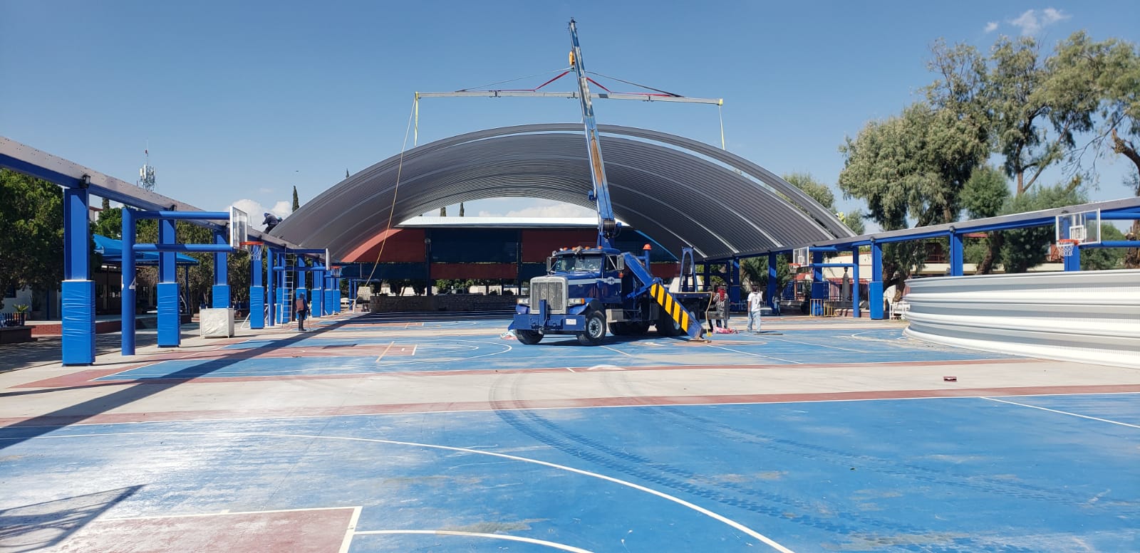 arcotecho en insitut frances de la laguna lasalle en gomez palacio durango